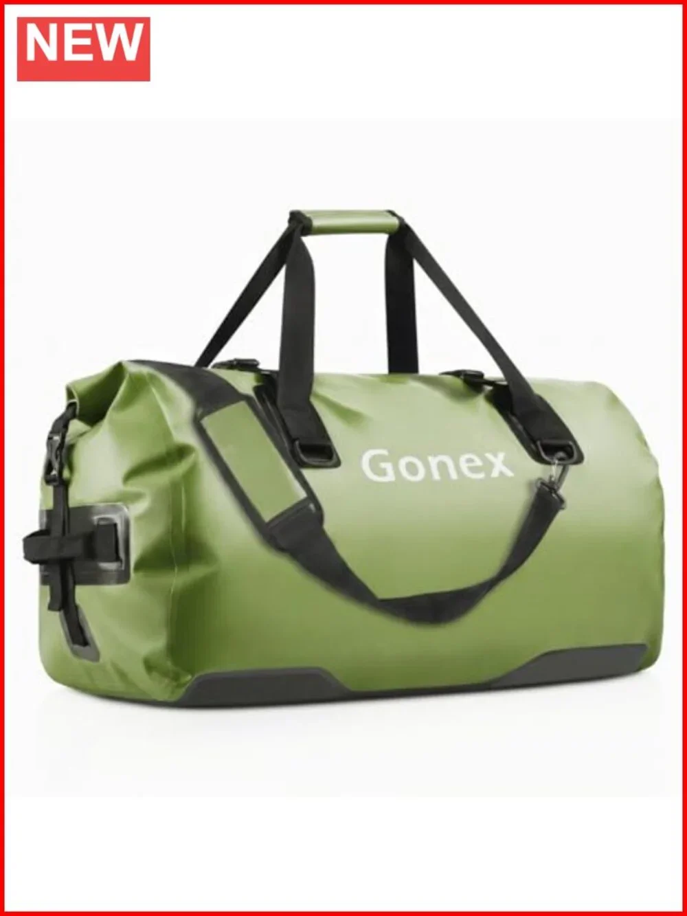 Waterproof Dry Duffel Bag Heavy Duty PVC Durable Straps for Kayaking Boating
